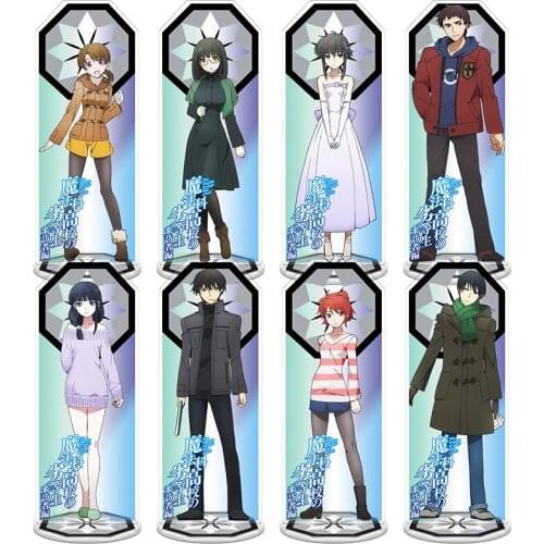 The Irregular at Magic High School Shiba Miyuki Shiba Tatsuya Acrylic Humanoid Brand Anime Model Plate Desk Decor Toy 21CM