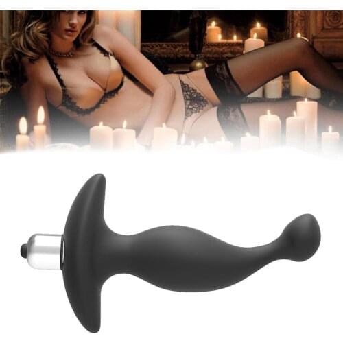 Women Men Masturbation Soft Silicone Dildo Butt Anal Plug Vibrator Adult Toy Waterproof design sex toys for women adult products