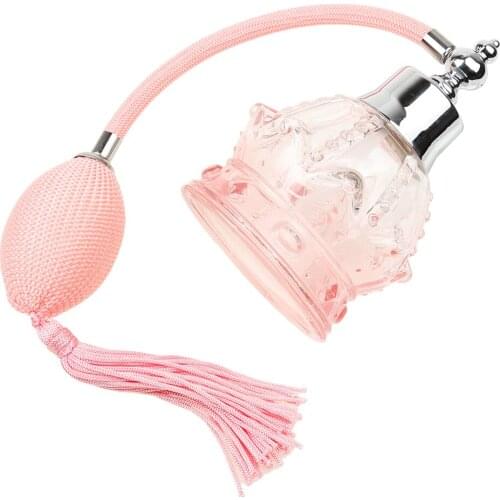 Empty Perfume Fragrance Bottle Vintage Style Travel Atomizer Container
