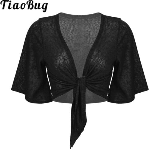 Women Summer Cardigan Capes Shrug Flare Sleeve Bridal Wraps Wedding Shawl Bolero Womens Beach Dresses Cover Ups Loose Cardigan