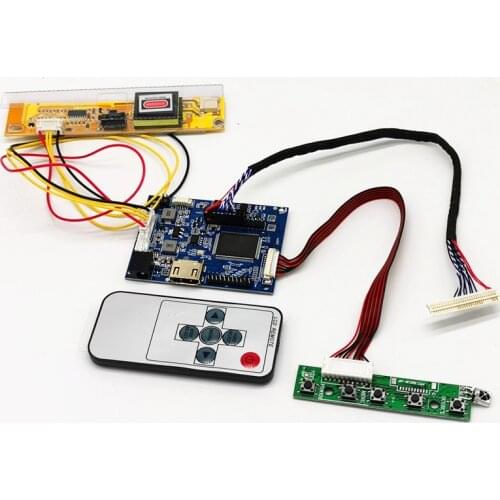 HDMI 10 inch - 16 inch LVDS(1ch.6bit) laptop LCD screen LCD controller board DIY kit LCD kits LVDS kits