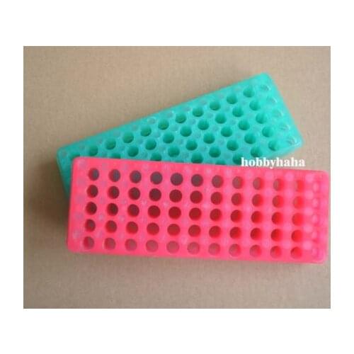 3pcs 0.5ml/1.5ml/2ml Microcentrifuge Centrifuge Tubes 60 tubes Rack Hold