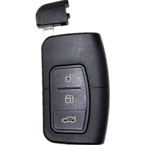 5pcs/lot Car Key Shell fit for Ford 3 buttons remote Key shell cover Fob