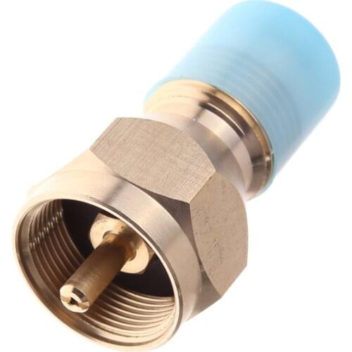 Outdoor Stove Propane Refill Adapter Gas Cylinder Tank Coupler Heater camping Hunt Outdoor Practical Stove Hunt Accessory