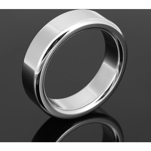 Big Size Stainless Steel Penis Rings,Delay Ejaculation,Prevent Impotence,Penis Lock,Cock Ring Clamp,Adult Game,Sex Toy,F-A024-6