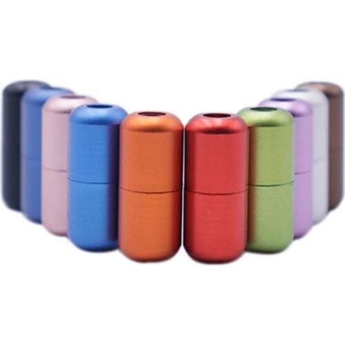 Coolstring 1.8CM*8MM Sneaker Ropes Buckle For Lazier 2 Pcs/Pair Shoelaces Convenient Metal Aglets Screw Installation Easy Tie