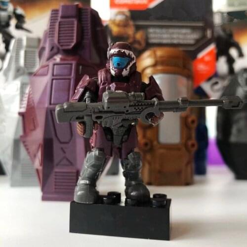 HALO MechWarrior anime action figure perfect quality PVC figurine soldier limbs can moving toys for children