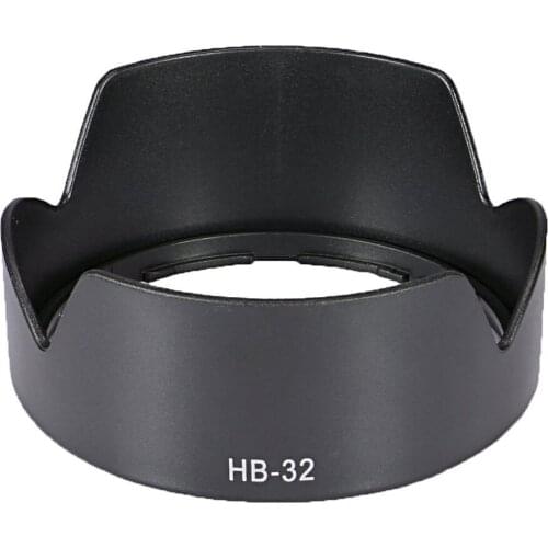 HB-32 Lens Hood for Nikon 18-135mm f/3.5-5.6G IF-ED, 18-105mm f/3.5-5.6G ED VR, 18-70mm f/3.5-4.5G IF-ED Nikkor DX Lenses