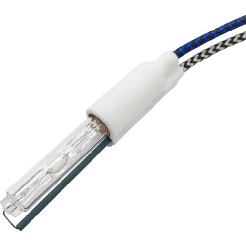 1PCS AC 12V 55W Ceramics 18mm Auto HID Bulb Xeon for 3.0 Inches Koito Q5 Xenon Projector Lens Headlight Replacement Lamp Light