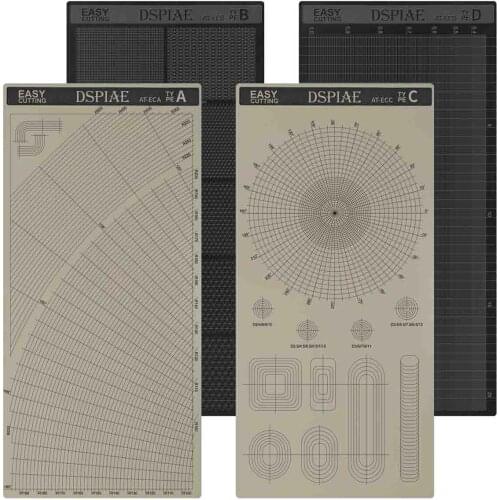 DSPIAE MASKING TAPE CUTTING MAT(CONCENTRIC CIRCLES) AT-ECC AT-ECA AT-ECB AT-ECD