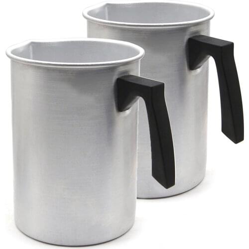 Candle Melting Pot Wax Melting Aluminum Pot Aromatherapy Candle Soap Handmade Soap Tool Non-Stick Easy To Clean Diy Gadgets