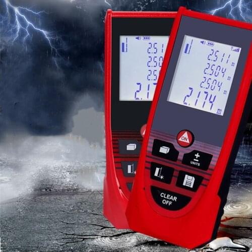 40/60/80/100m High Precision Laser Rangefinder Infrared Handheld Distance Measuring Instrument Electronic Ruler Laser Ruler Tool
