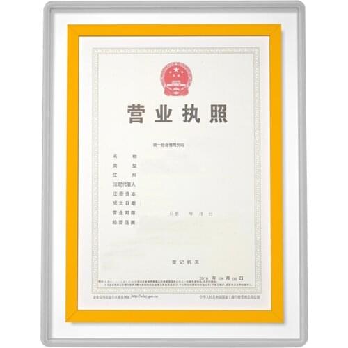 A4 Wall Mounted Acrylic Plexiglass Photo Picture Frame Certificate Frames PF046