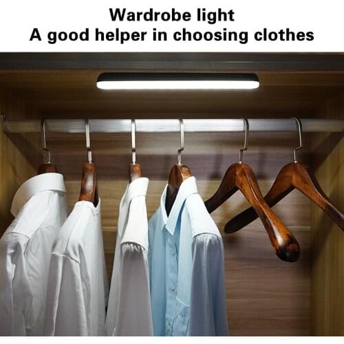 New Portable LED Table Lamp USB Rechargeable Eye Protection Lamp Hanging Night Light Adjustable Brightness Home Wardrobe Lamp