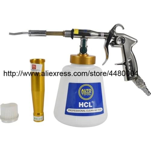 TORNADOR BLACK Air Car Cleaning Gun Pneumatic Car Tool Dry Cleaner Tornador Apparatus With Metal Bearing Turbo Twister