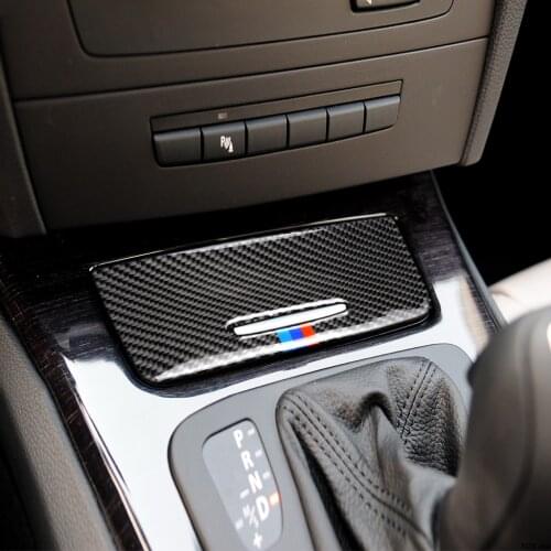It Is Suitable For BMW Old 3 Series The Carbon Fiber Ash Cover Decoration Sticker E90 E92 E93(2005-2012)