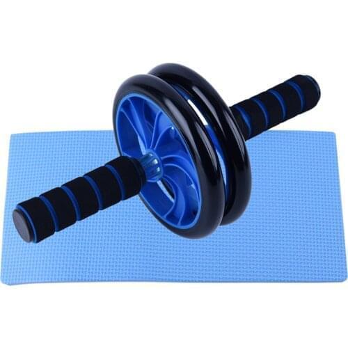 Abdominal Roller Wheel with Knee Pad Home Gym Fitness Abdomen Muscle Training Exercise Equipment