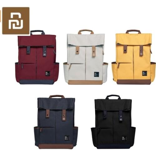 5colors Youpin 90fun Leisure Backpack Ipx4 Water Repellent Large Capacity Knapsack 14/15.6 Inch Bag Unisex Smart Accessories