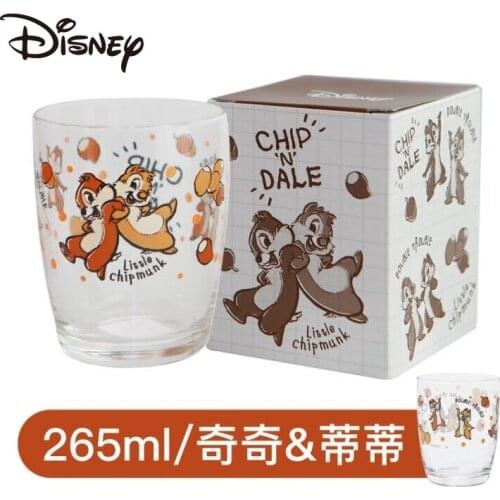 Disney Cartoon Juice glass retro Mickey cup large capacity drink glass glass milk double glass cup Gift mugs