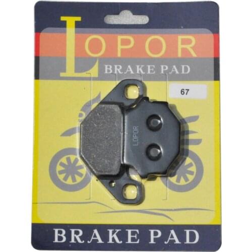 Motorcycle Brake Pad for Kawasaki KL650 KLR650 KXT250 KLF300 Suzuki OR50 ZR50 GT80 RG80 GP100 GN125 GS125 RG125 GSX400 GS450