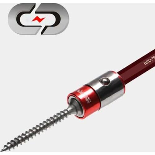 Universal Removable Magnetizer Ring Magnetic Steel for Screwdriver Bits Tool Hex Shank Screw Lock for Anti-slip Parts