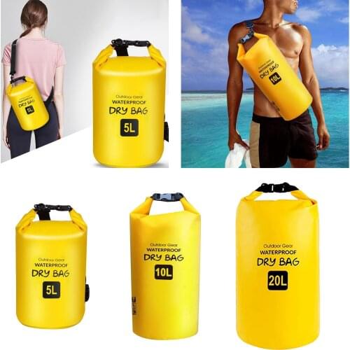 Water Resistant Waterproof Dry Bag Canoe Boating Kayaking Camping Roll Top Bag