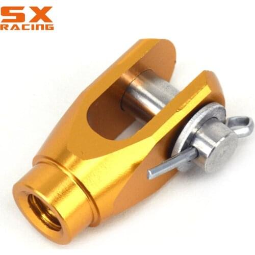 Motocross Gold Rear Brake Clevis For SUZUKI RM80 RM85 RM125 RM250 RMX250S RMX250R DRZ400S DRZ400R DRZ400SM SB250 LT-R450 ATV