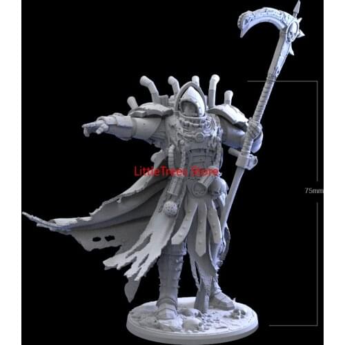 1/24 75mm 1/18 100mm Resin Model Kits DIY Death Bringer 3D Print Figure RW-121