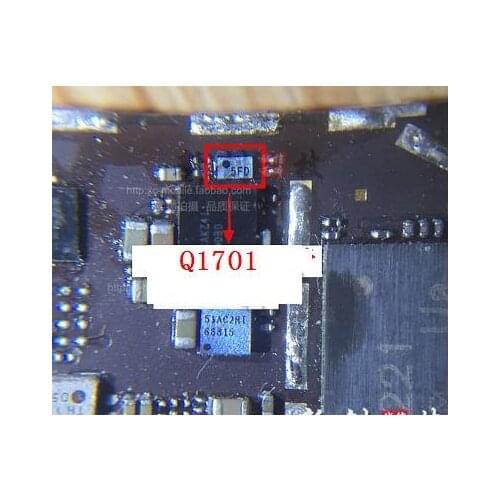 100pcs/lot, for iPhone 6 6G & 6plus 6+ 6P 6 plus Q1701 ic chip 5FD 4FD on logic board fix part