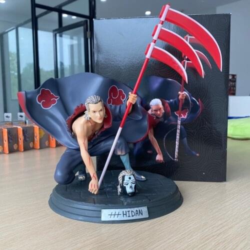 Akatsuki Hidan Figure Head Replaceable GK Statue Naruto Collection Toys