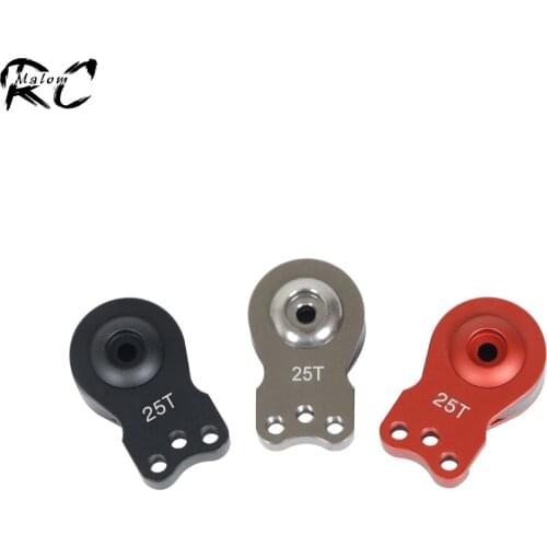 Aluminum Damping Adjustable 25T Servo Arm w/ Leaf Spring for 1/8 1/10 RC Crawler Axial Capra SCX10 90046 TRX-6 TRX4 TF2 D90 CC01