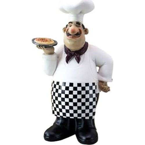 European Chef Decoration Restaurant Table Bar Decorations Cake Pizza Shop Furnishings Home Decoration Accessories