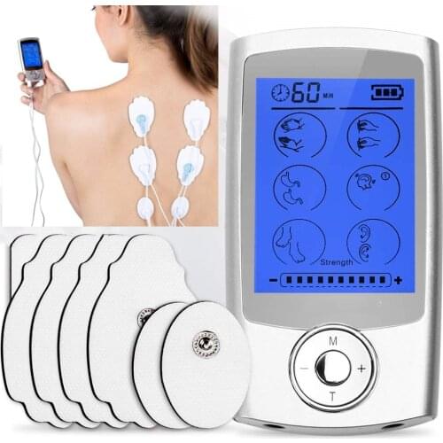 Electrostimulation Pulse Massager Tens Machine Digital Display Therapy Acupuncture EMS Muscle Stimulator Pain Relief Relaxation