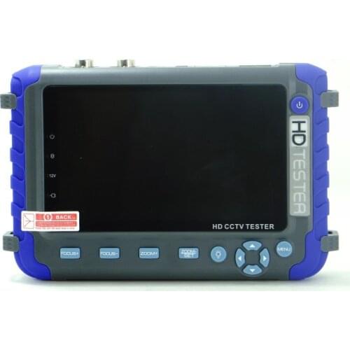 IV8C Professional CCTV camera monitor CCTV testing tool 5 Inch display 8MP AHD TVI 8MP CVI CVBS CCTV Camera Tester Monitor PTZ