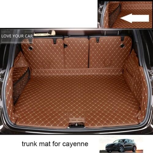 Car trunk mat leather car cargo lining 958 trunk mat cover carpet