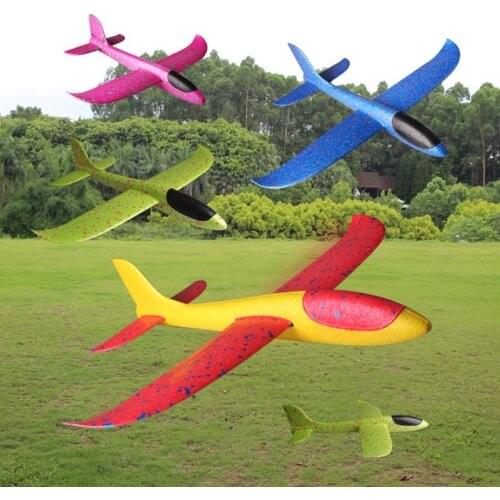 Hand throwing aircraft EPP foam gliding parent-child outdoor assembly aerobatic maneuvering aircraft