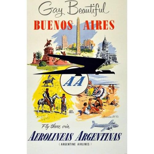 400X300MM BUENOS AIRES jumbo fridge magnet SFM-0608