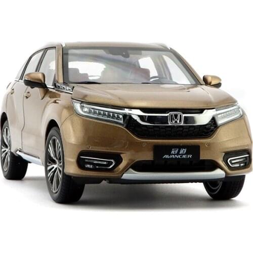 1:18 Scale Diecast Alloy 2016 Honda Crown Road Car Model Toys Simulation Static Collectible Decoration Display Gift Ornaments