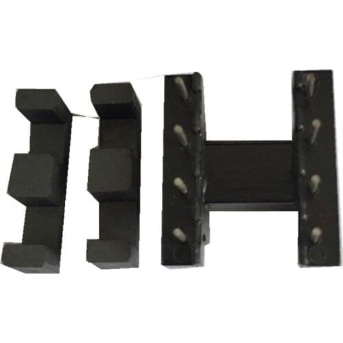 Wholesale inductor ferrite core EE19 transformer ferrite bead with 4+4pin vertical bobbin ,160sets/lot