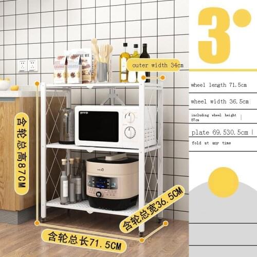 Bathroom Raf Kitchen Articulos Etagere Cosas De Cocina Storage Rack Estanteria with Wheels Trolleys Organizer Estantes Shelves
