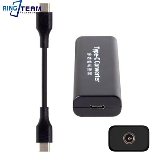 DC Power Converter to USB Type C Adapter Automatic Recognise Output 5V 3A / 9V 3A / 12V 2A / 15V 2A / 20V 2.25A