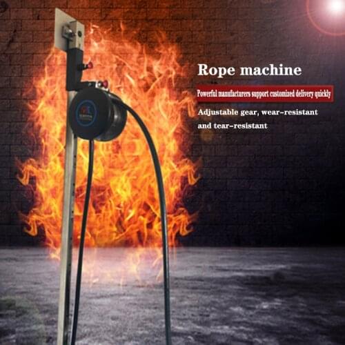 Trainer adjustable gears, wear-resistant and tear-resistant, commercial gym rope trainer rope pulling machine