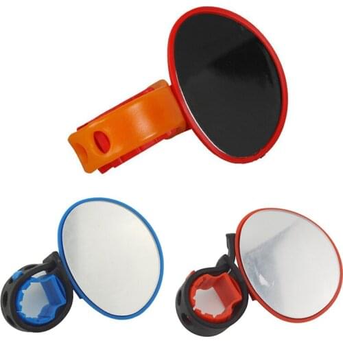 Outdoor Bicycle Mirror Bike Accessories Rear View Mirror Handlebar Flexible Safety Back Mirror 360 Degree Reflector