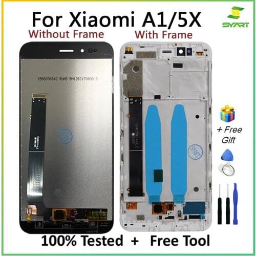 5.5'' For Xiaomi 5X LCD Display With Touch Screen Digitizer Assembly With Frame No Frame For Xiaomi A1 Mi5X Mi 5X LCDs