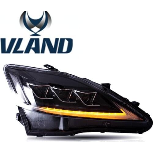 VLAND Car Head Light For IS250 LED Head Light 2006-2012 For IS250 Headlamp LED IS250 Front Light Factory Price