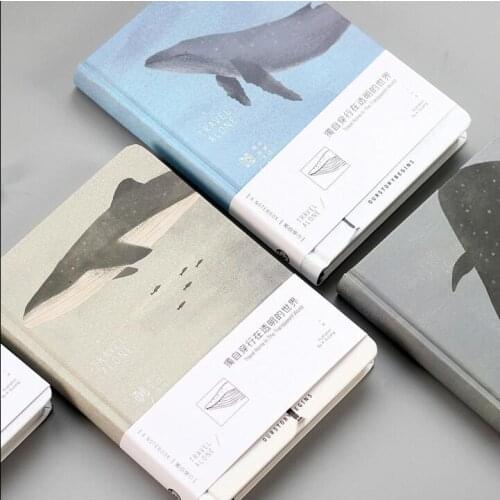 "Travel Alone" Journal Diary Hard Cover Notebook Blank Art Papers Daily Planner Study Agenda Notepad Statioinery Gift