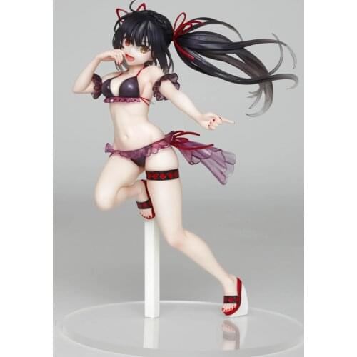 2021 NEW Arrival original Japanese anime figure DATE A LIVE Tokisaki Kurumi swimsuit ver action figure collectible model toys