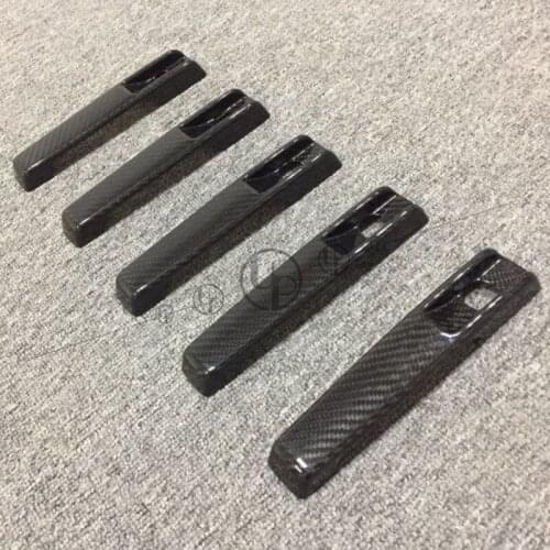 G W463 wagon carbon fiber for carbon Fiber door handle Cover Trim For w463 g63 g65 handle cover with Carbon or steel