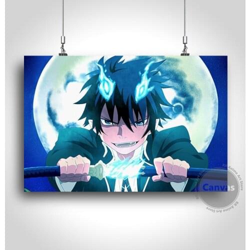 Canvas Anime Ao no Exorcist Pictures Home Decoration Paintings Poster HD Prints Wall Art Modular Living Room