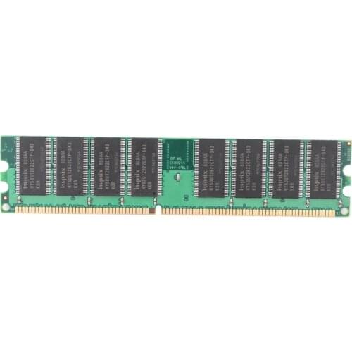 DDR 1GB PC Memory Ram DDR1 Desktop PC3200 400MHz 184 Pin Non-ECC Computer Memoria Module